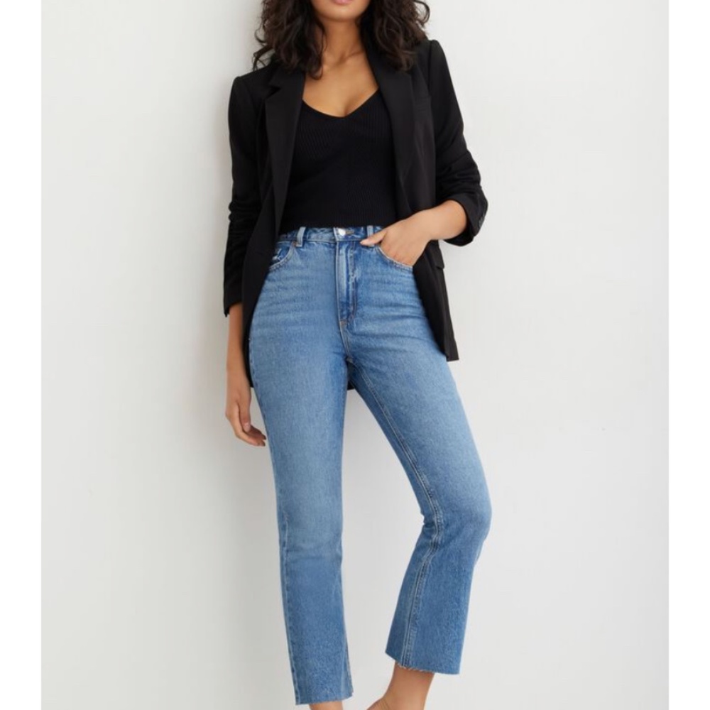 Kick Crop Flare jeans